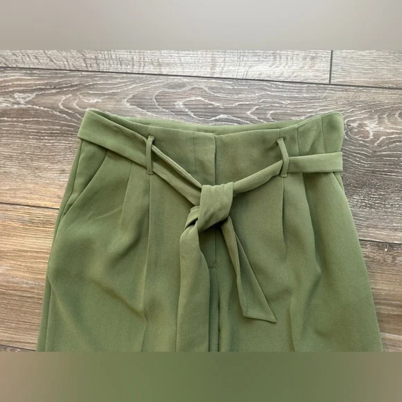 RW&CO. Sage Green Wide Leg Tie Pants/ woman’s size 6/ brand new⭐️ Host Pick - Picture 5 of 9